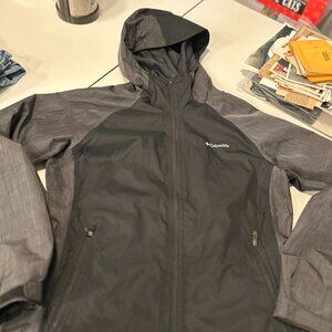 Women's Columbia Black/Gray Omni-Heat Insulated Jacket Sz. S